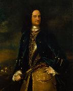 Johan van Diest Portrait of James Stanhope oil on canvas